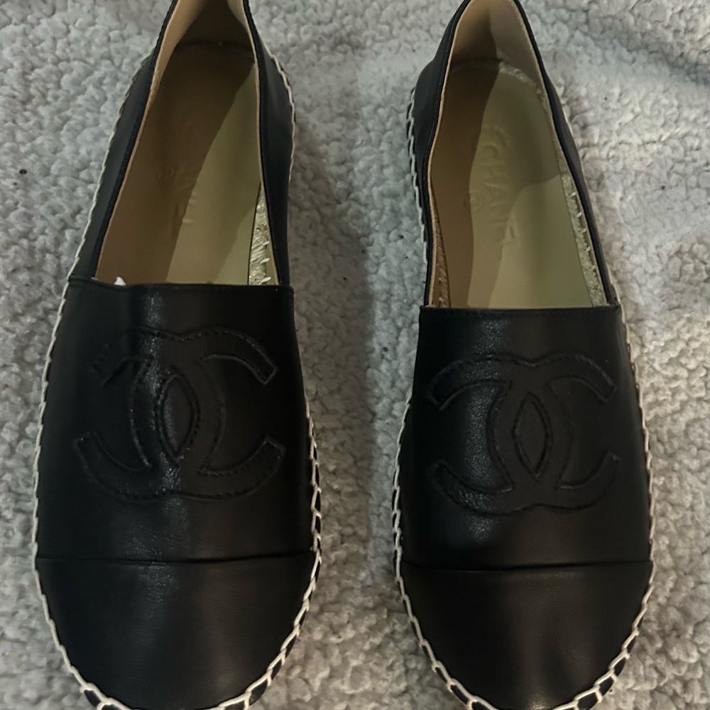 Espadrilles Black brand new size 9